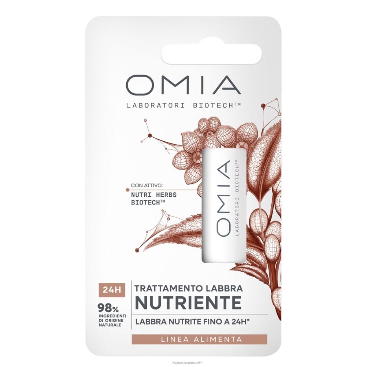 Cerca Offerte di omia cura labbra alimenta trattamento labbra nutriente 5,5 ml protezio e acquista online