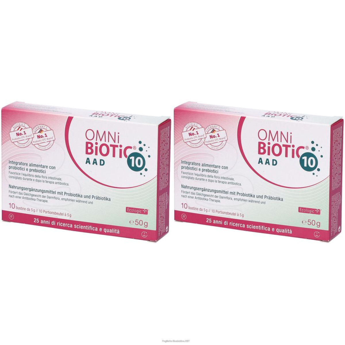 Cerca Offerte di omni biotic 10 aad set da 2 2x50 g e acquista online