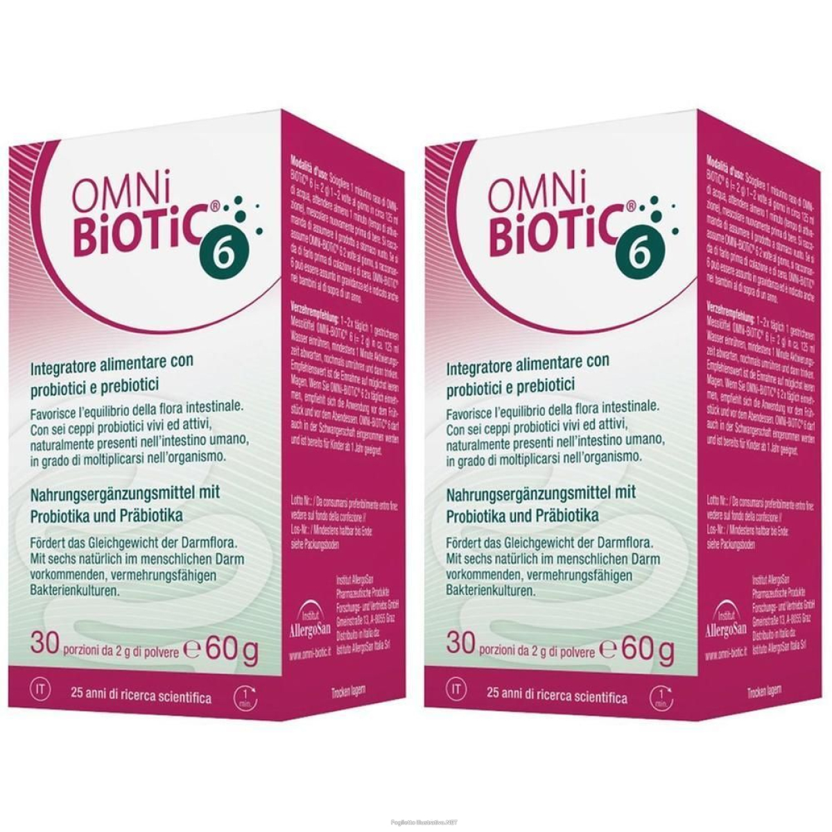 Cerca Offerte di omni biotic 6 barattolo 60 g 2x60 g polvere per soluzione orale e acquista online