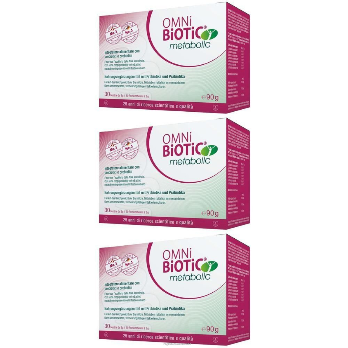 Cerca Offerte di omni biotic metabolic 30 bustine da 3 g 3x90 g e acquista online