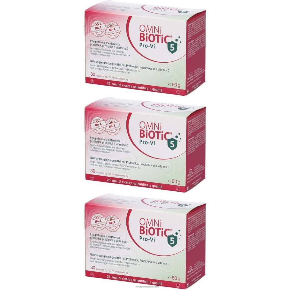Cerca Offerte di omni biotic pro vi 5 30 bustine da 2 g 3x60 g polvere per soluzione or e acquista online