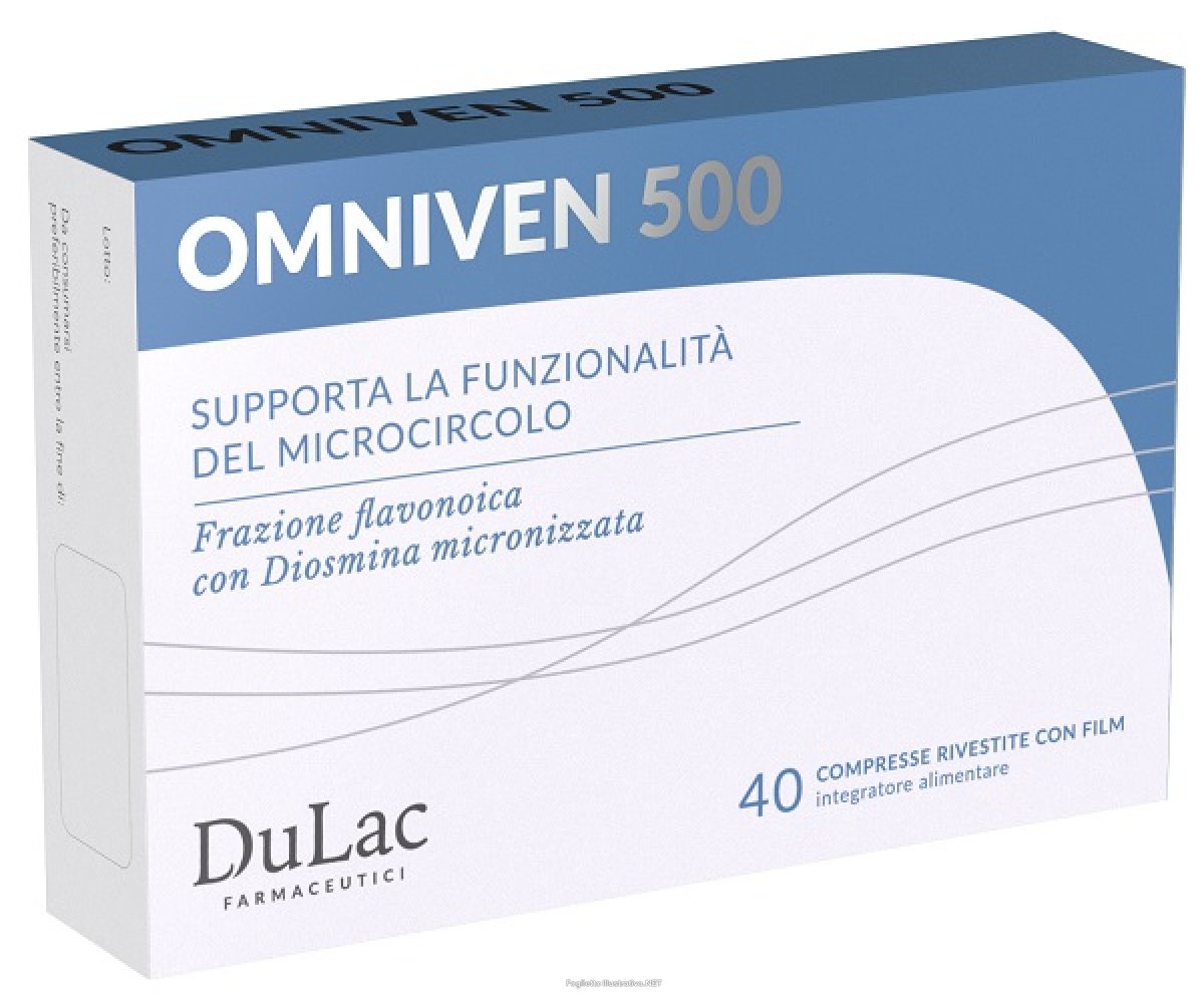 Cerca Offerte di omniven 500 integratore per la funzionalità del microcircolo 40 compresse e acquista online