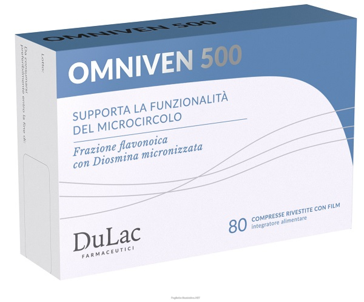Cerca Offerte di omniven 500 integratore per la funzionalità del microcircolo 80 compresse e acquista online