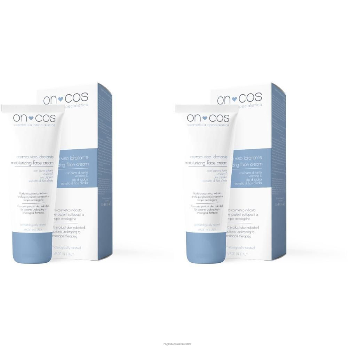 Cerca Offerte di oncos crema viso idratante lenitiva 2x75 ml e acquista online