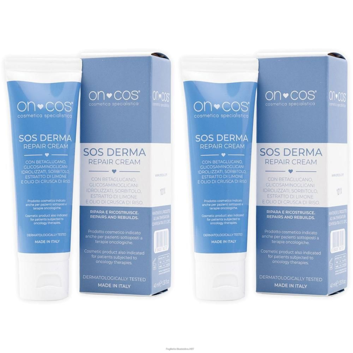 Cerca Offerte di oncos sos derma repair cream 2x30 ml e acquista online
