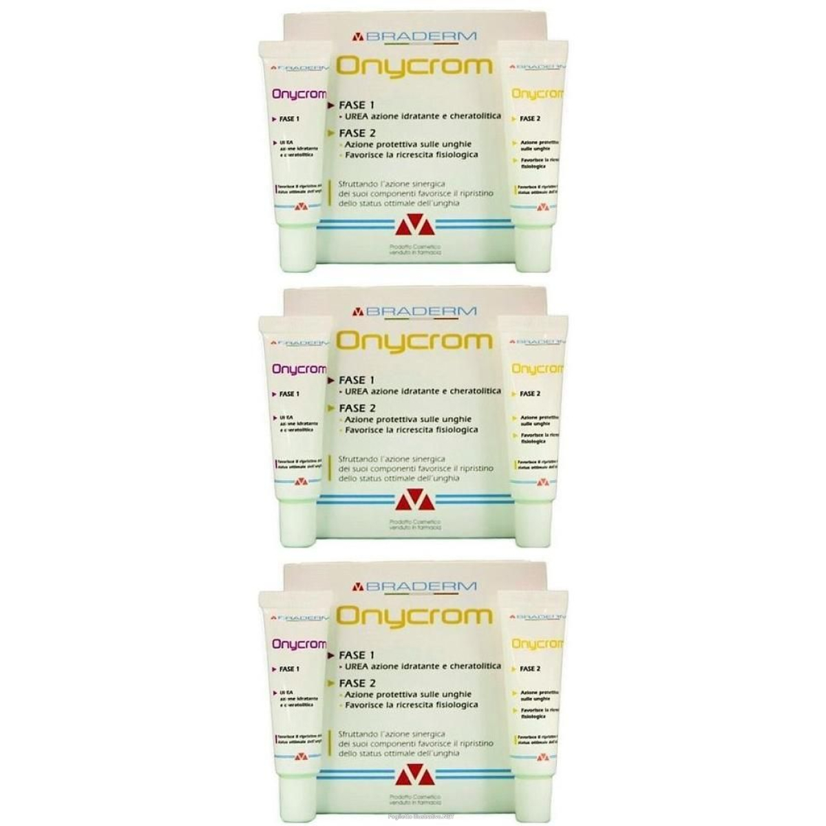 Cerca Offerte di onycrom gel 15+15 ml braderm 3x15 ml e acquista online
