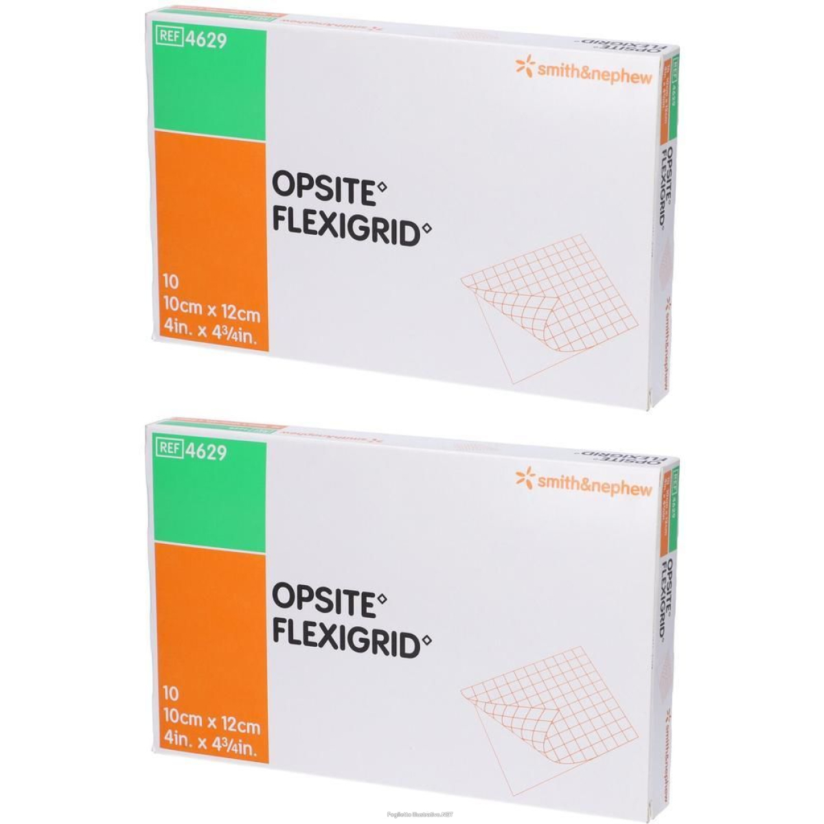 Cerca Offerte di opsite flexigrid 10cm x 12cm 2x10 pz compresse rivestite con film e acquista online