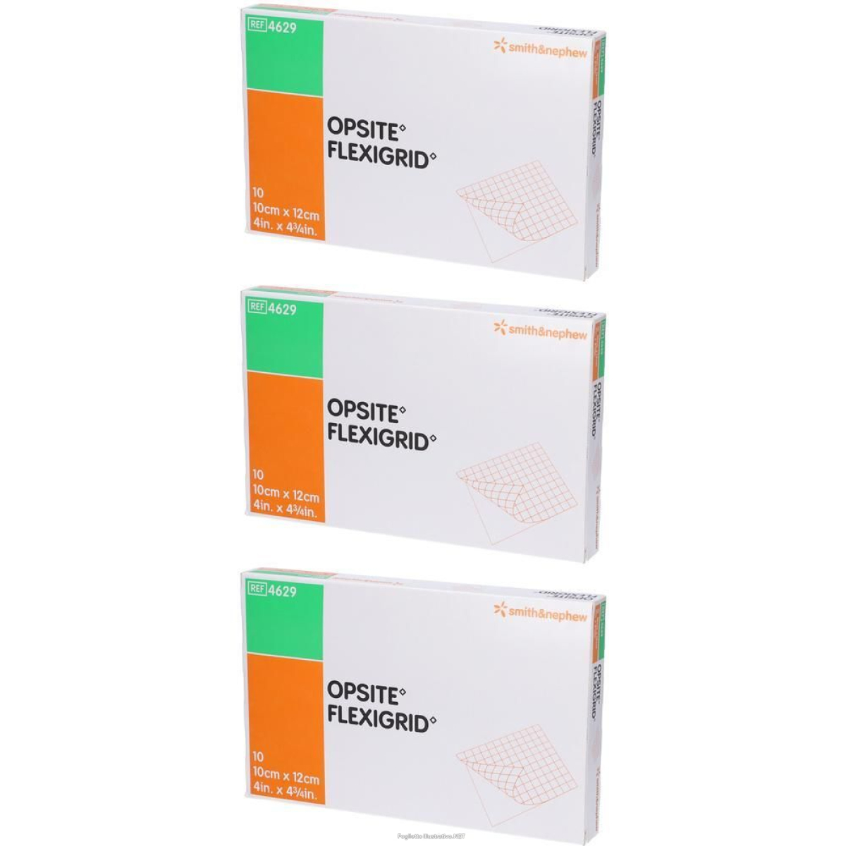 Cerca Offerte di opsite flexigrid 10cm x 12cm 3x10 pz compresse rivestite con film e acquista online