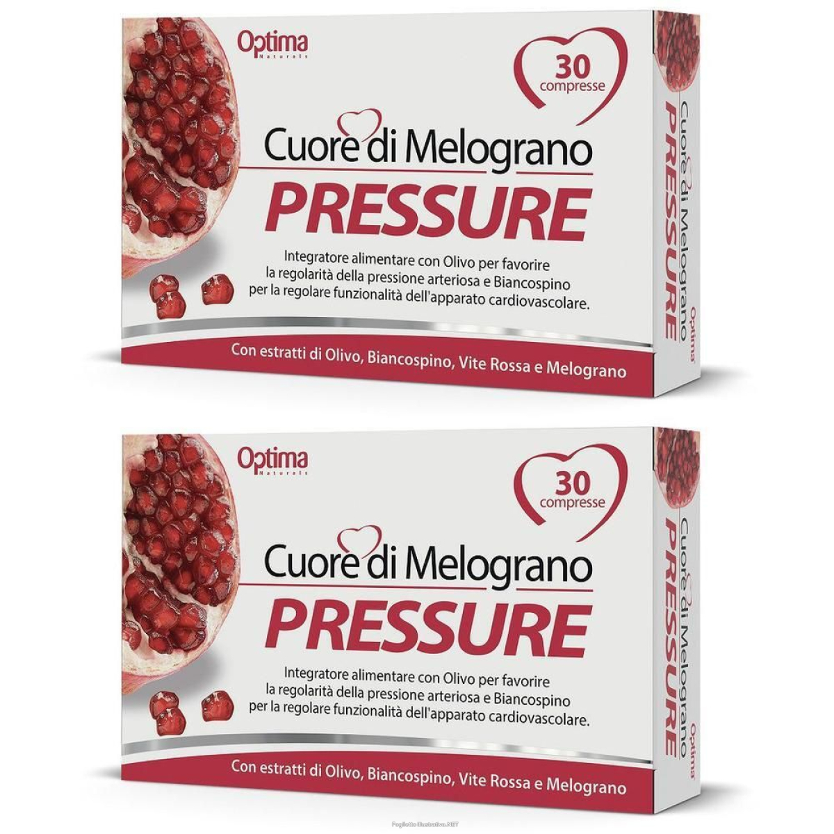 Cerca Offerte di optima cuore di melograno pressure 2x30 g compresse e acquista online