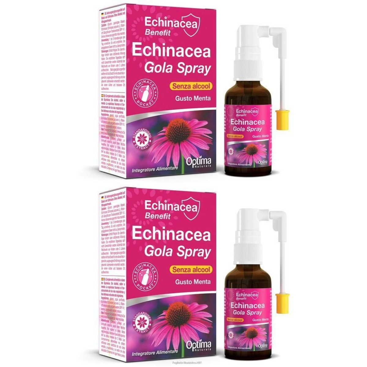 Cerca Offerte di optima naturals echinacea gola spray 2x20 ml e acquista online