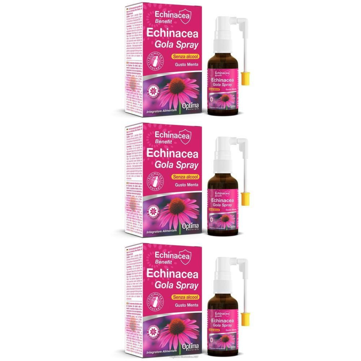 Cerca Offerte di optima naturals echinacea gola spray 3x20 ml e acquista online
