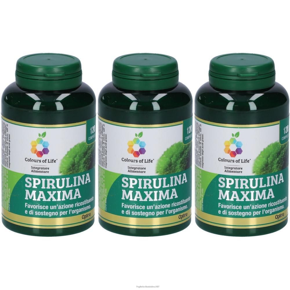 Cerca Offerte di optima spirulina maxima 3x120 g compresse e acquista online