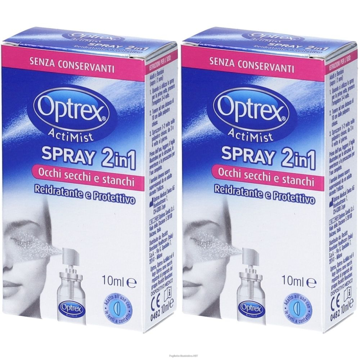 Cerca Offerte di optrex actimist per occhi secchi e stanchi set da 2 2x1 pz spray e acquista online