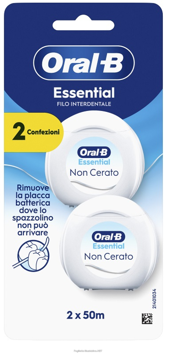 Cerca Offerte di oral-b essential filo interdentale non cerato 2 pz interdentale e acquista online