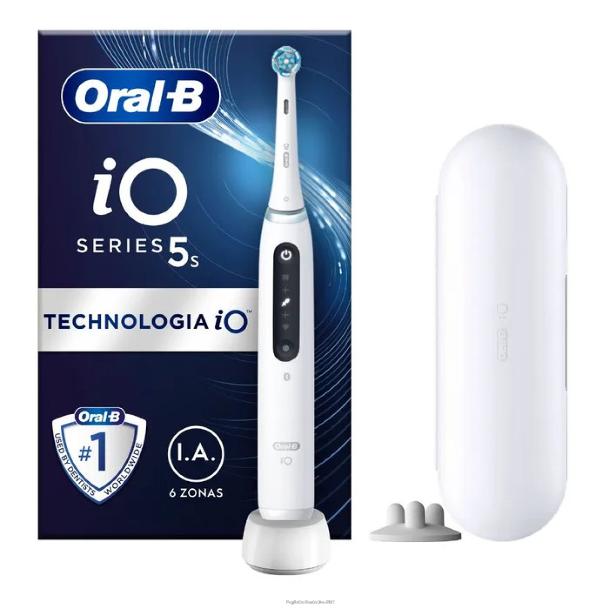 Cerca Offerte di oral-b io 5s spazzolino elettrico bianco ricaricabile con custodia da viaggio e acquista online
