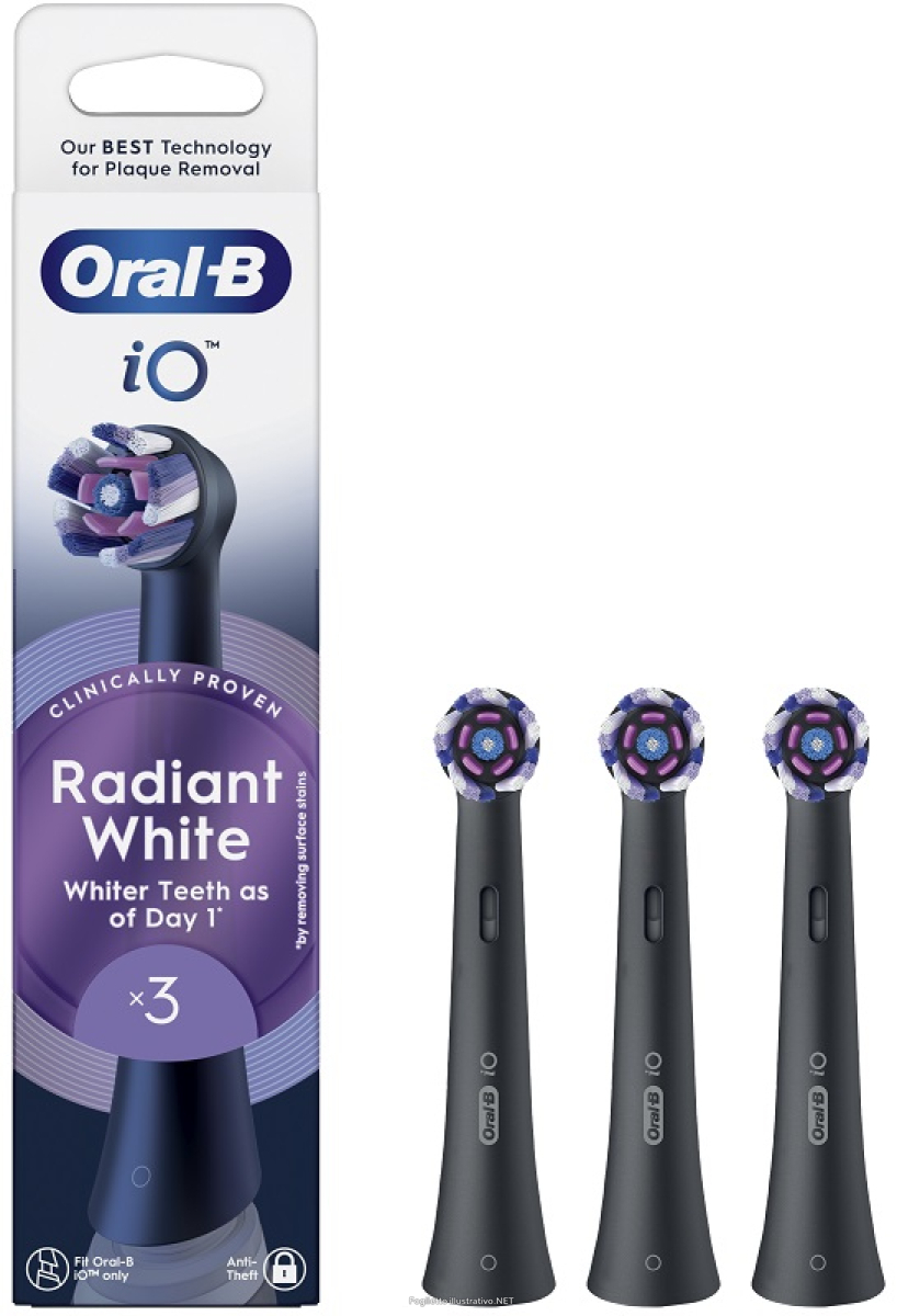 Cerca Offerte di oral-b io series testine di ricambio spazzolino elettrico black 3 testine e acquista online