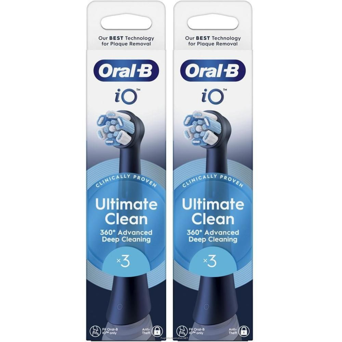 Cerca Offerte di oral-b io ultimate clean testine di ricambio nere 2x1 st e acquista online