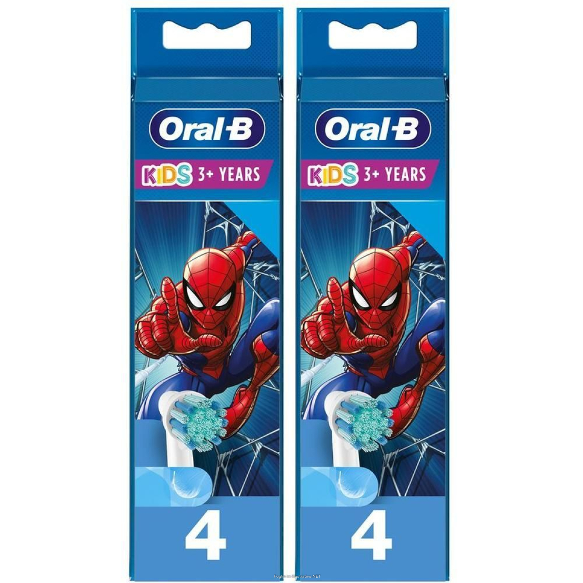 Cerca Offerte di oral-b kids spiderman testine ricambio 2x4 st e acquista online
