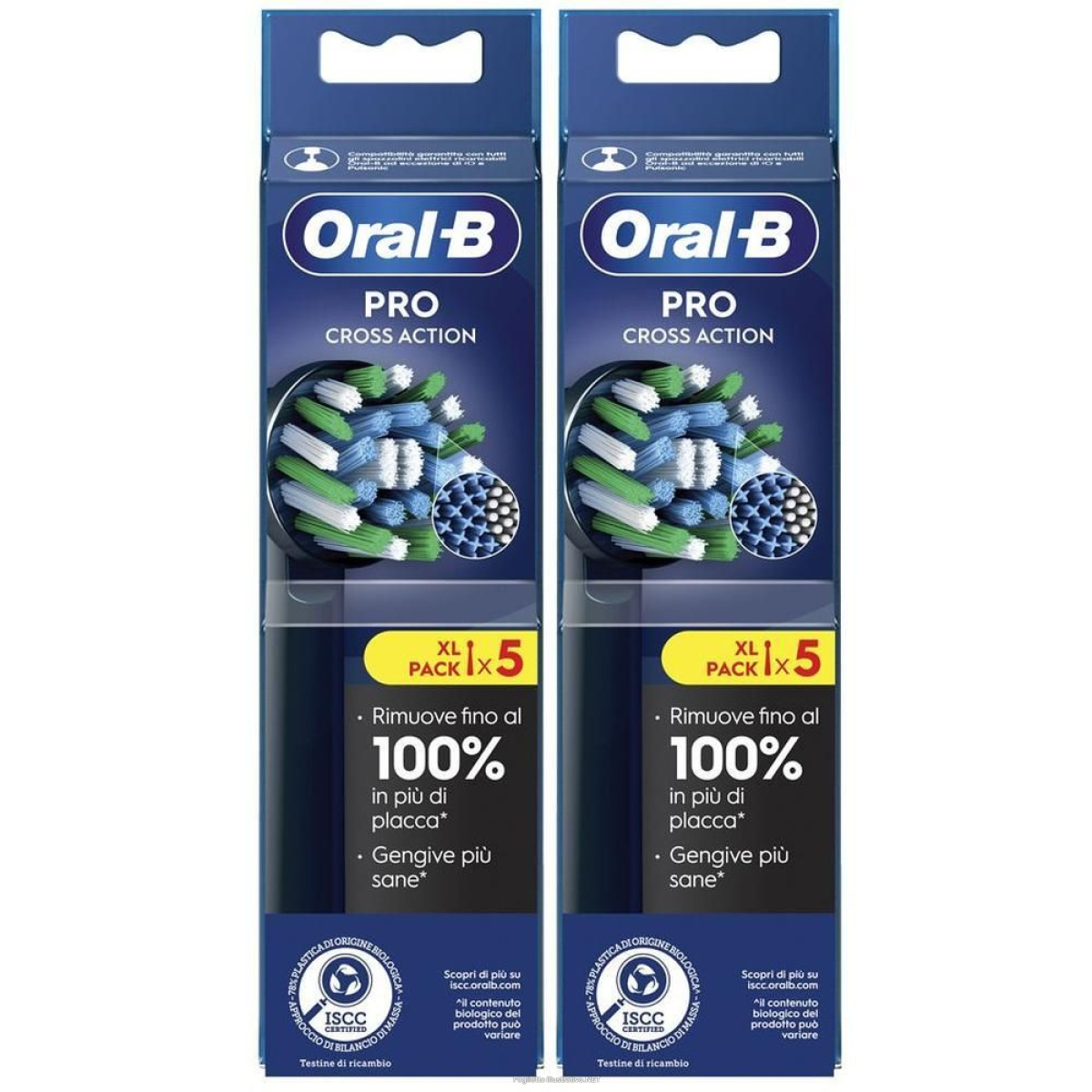Cerca Offerte di oral-b pro cross action testine ricambio 2x5 st e acquista online