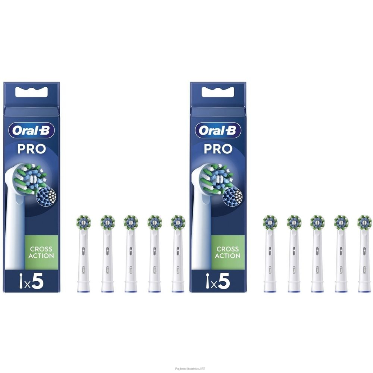 Cerca Offerte di oral-b pro cross action testine ricambio set da 2 2x5 pz spazzolino e acquista online