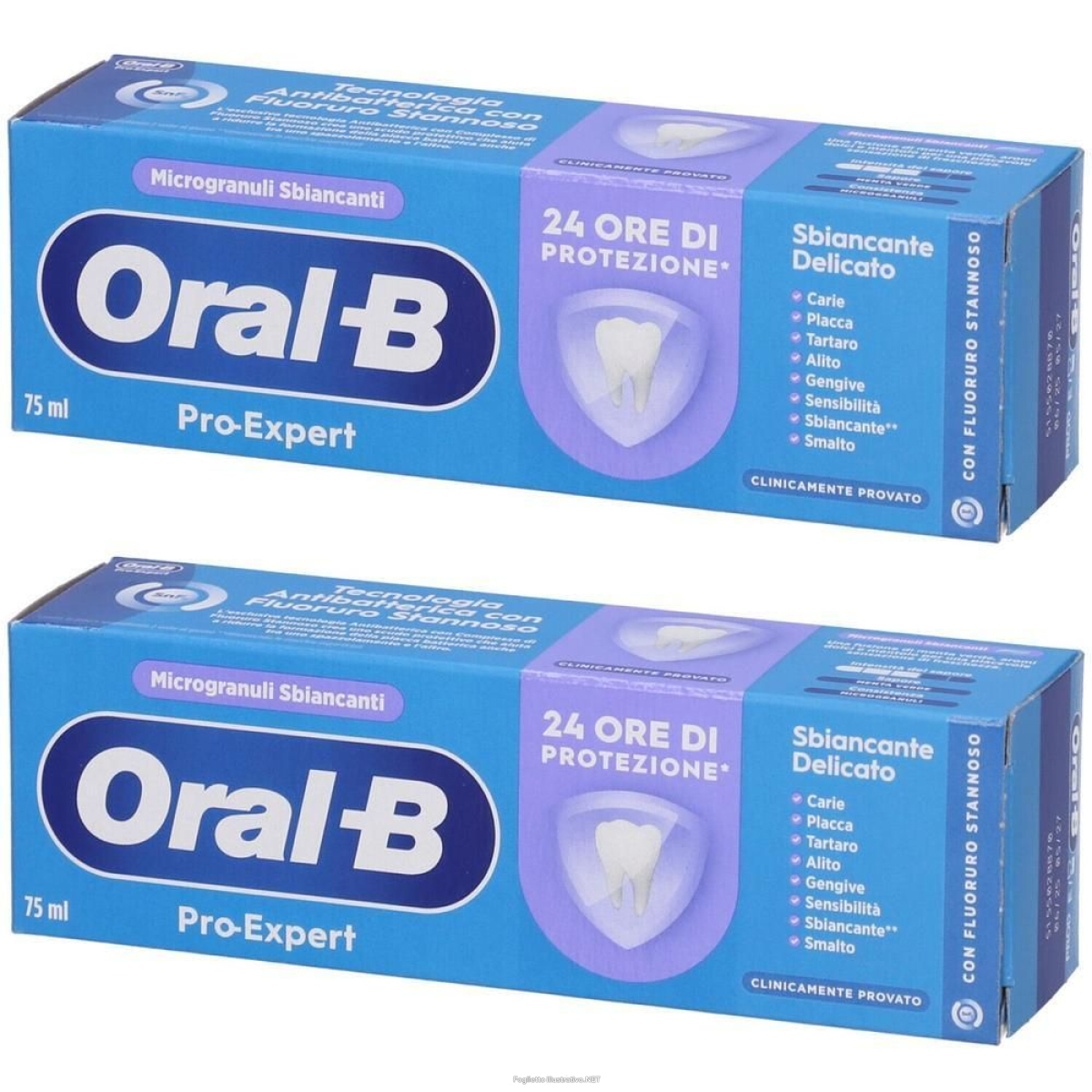 Cerca Offerte di oral-b pro-expert dentifricio sbiancante delicato 2x75 ml e acquista online
