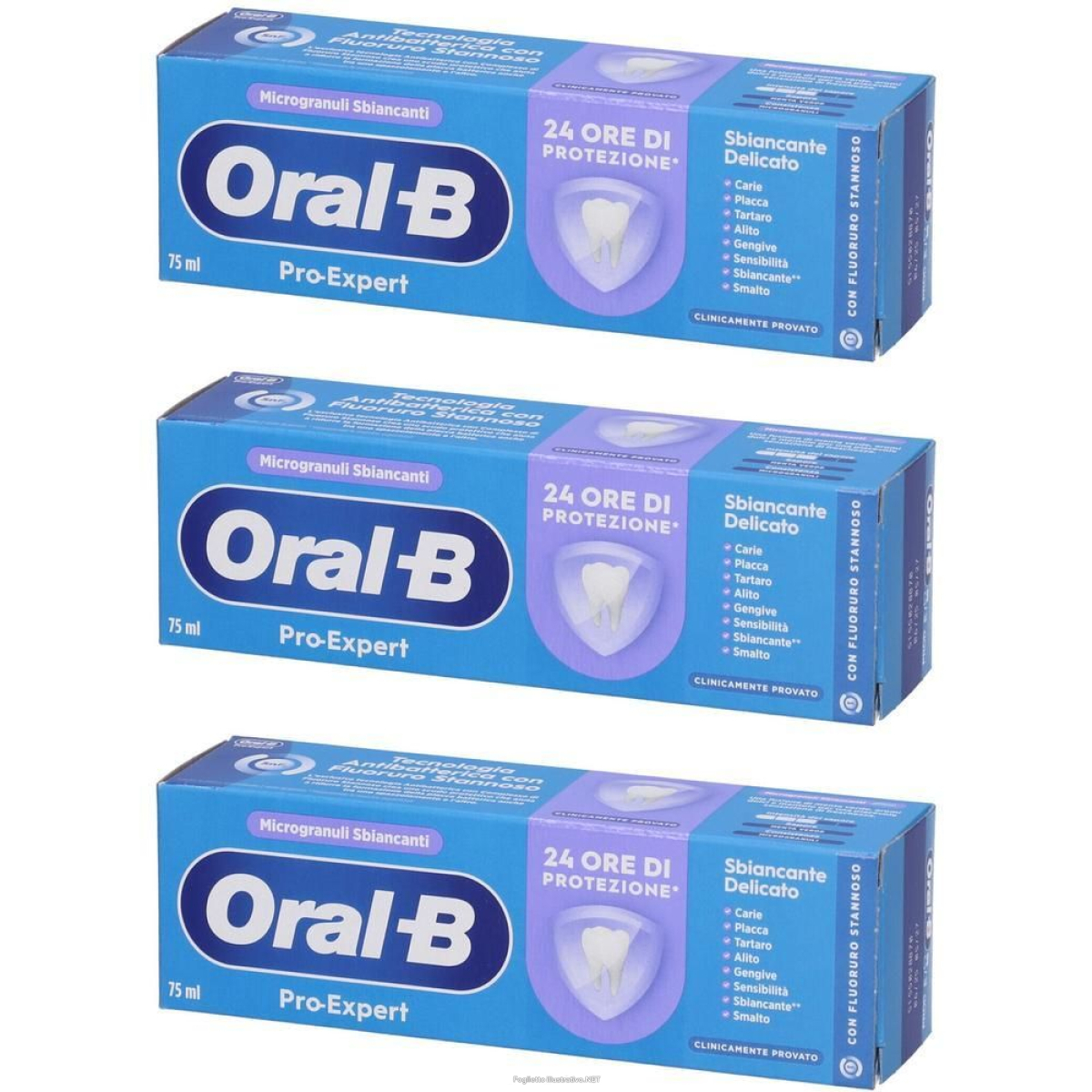 Cerca Offerte di oral-b pro-expert dentifricio sbiancante delicato 3x75 ml e acquista online