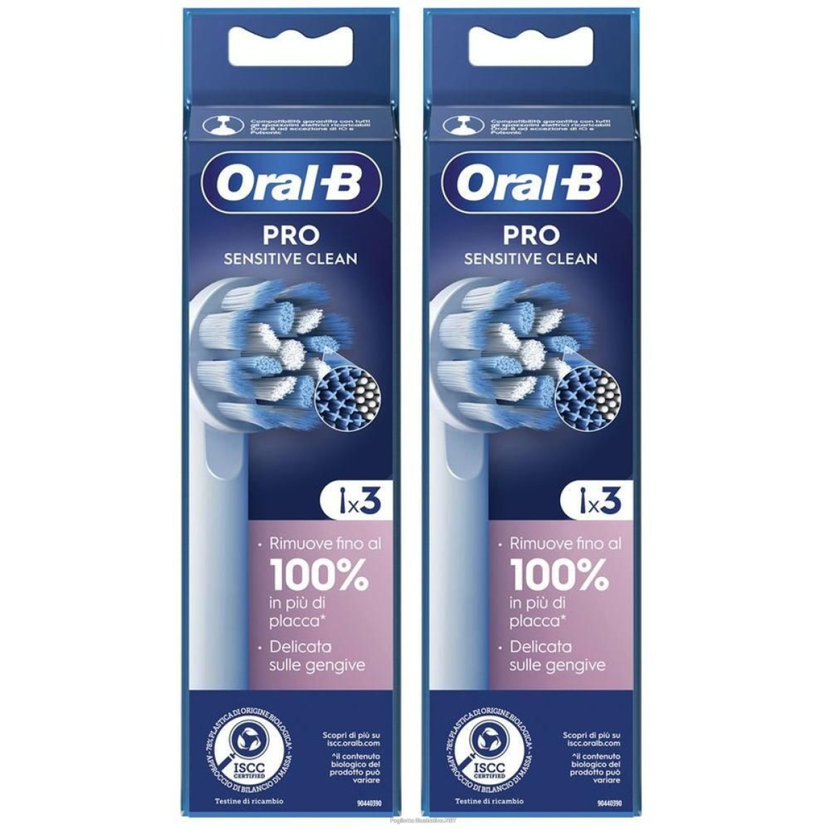 Cerca Offerte di oralb power refill eb60-3 sensitive clean 3 pezzi st e acquista online