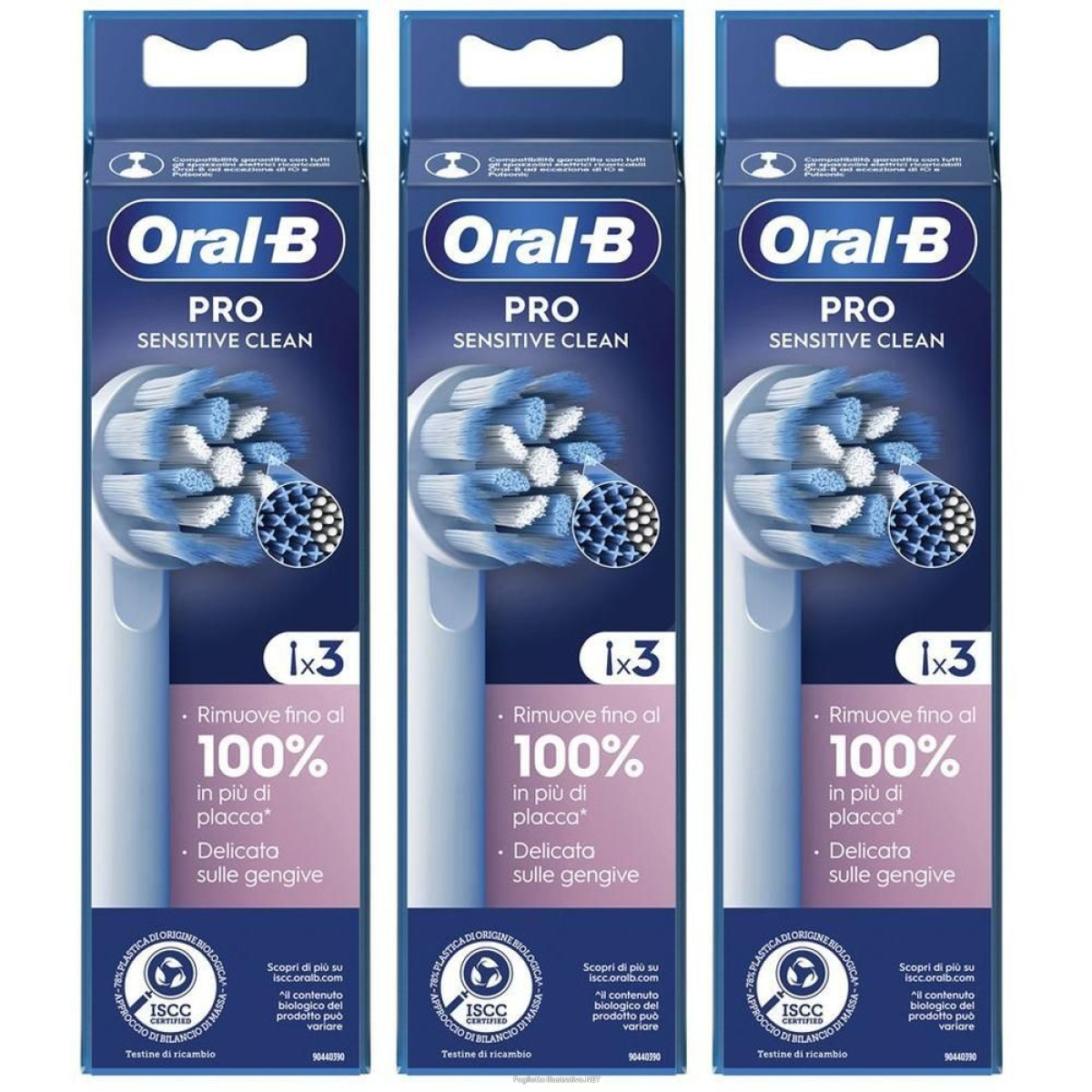 Cerca Offerte di oralb power refill eb60-3 sensitive clean 3 pezzi st e acquista online