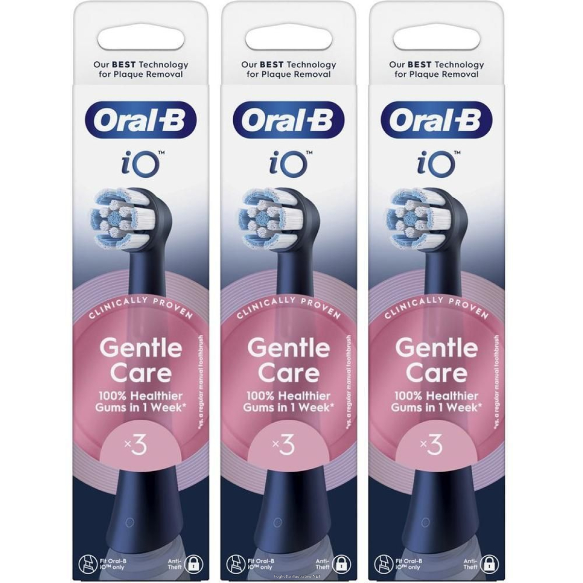 Cerca Offerte di oralb power ricarica io gentle clean black 3 pezzi 3x1 st e acquista online