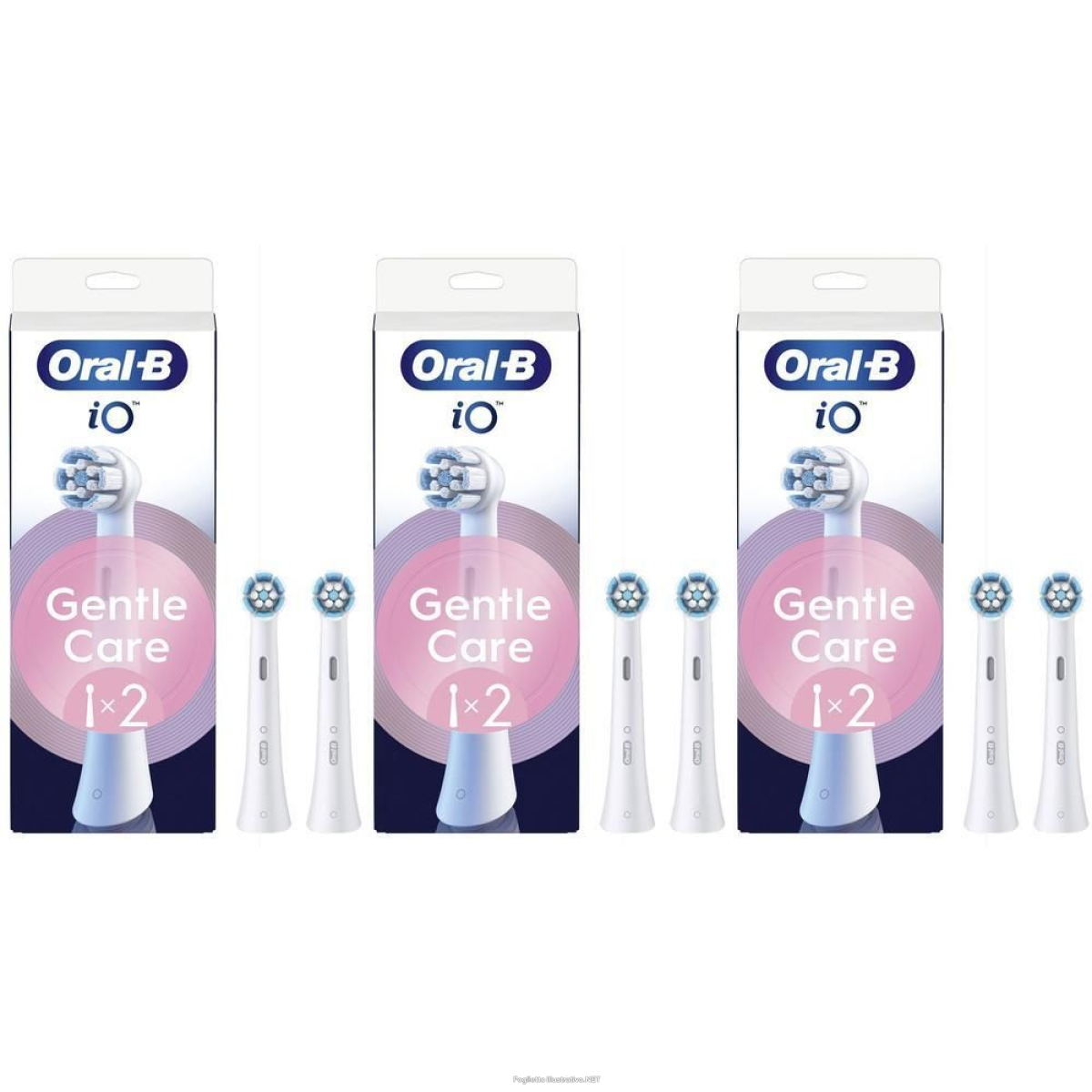 Cerca Offerte di oralb power ricarica io gentle clean white 2 pezzi 3x1 st e acquista online