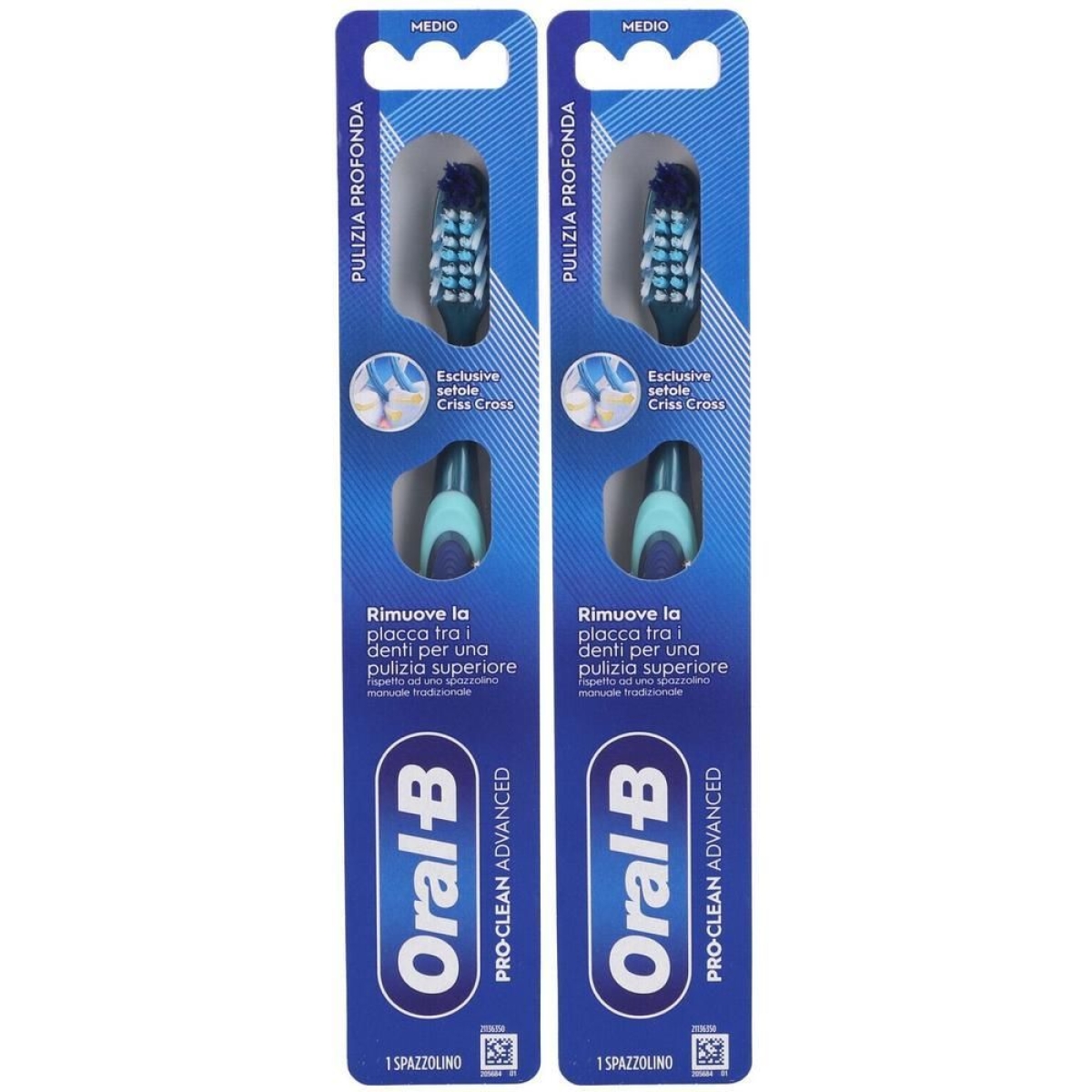 Cerca Offerte di Oralb pro-clean advanced pulizia profonda 2x1 pz spazzolino da denti e acquista online