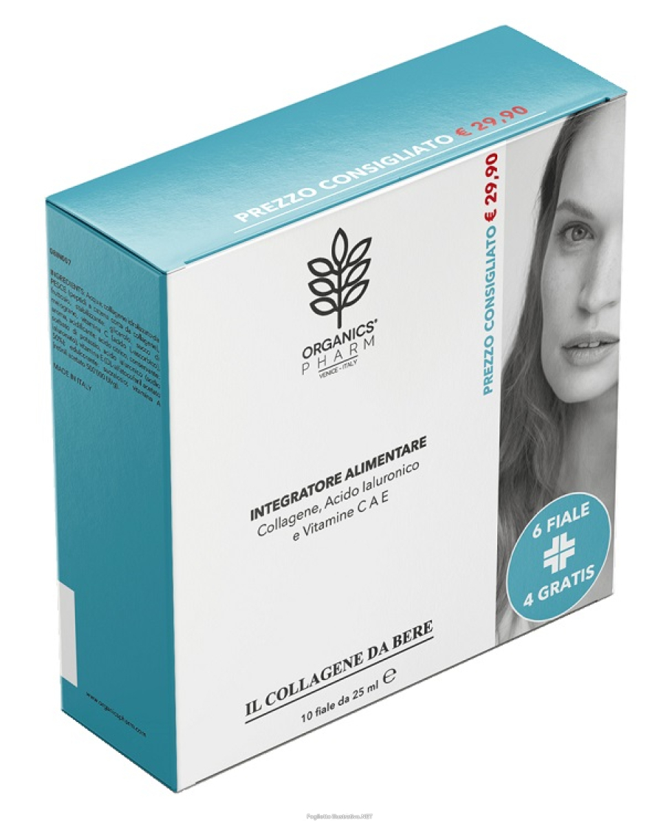 Cerca Offerte di organics pharm collagene da bere integratore per pelle e articolazioni 10 fiale da 25ml e acquista online
