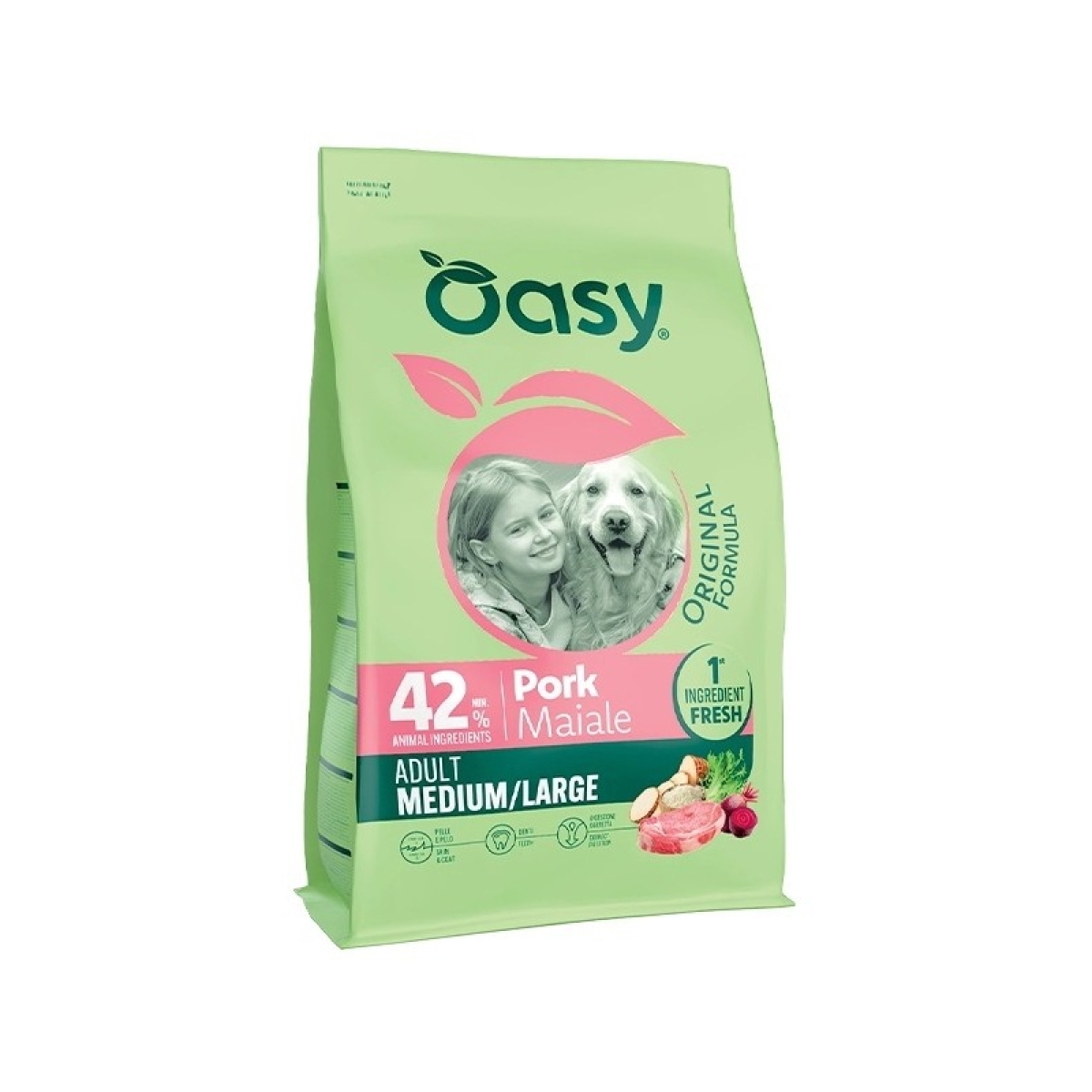Cerca Offerte di Original formula maiale - alimento completo per cani adulti di taglia media e grande 2 kg e acquista online