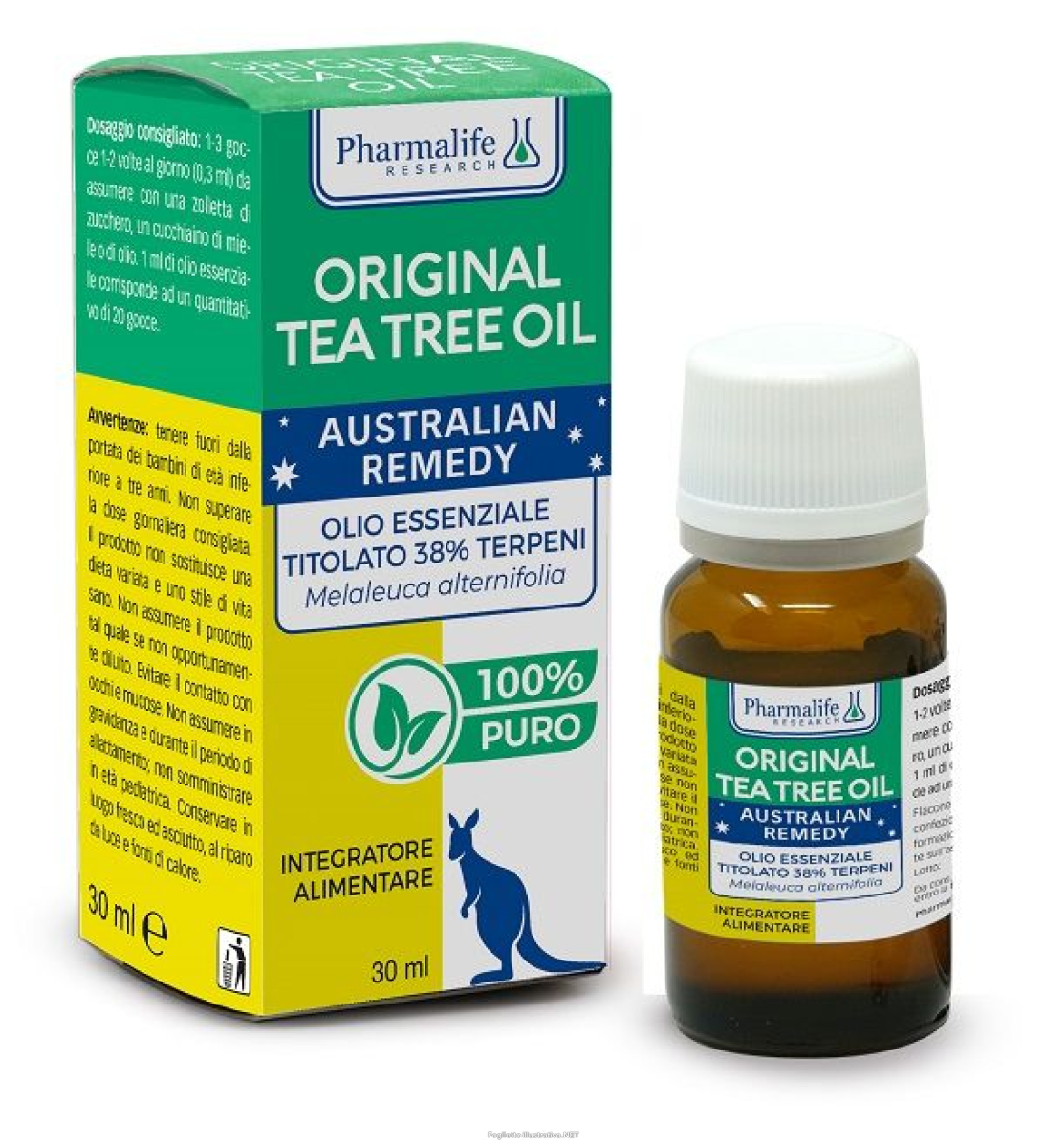 Cerca Offerte di original tea tree oil olio essenziale 100% puro 30 ml - pharmalife e acquista online