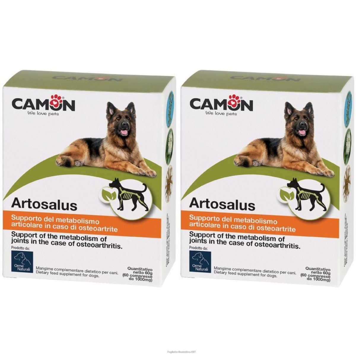 Cerca Offerte di orme nat artosalus 60 compresse 2x60 pz e acquista online