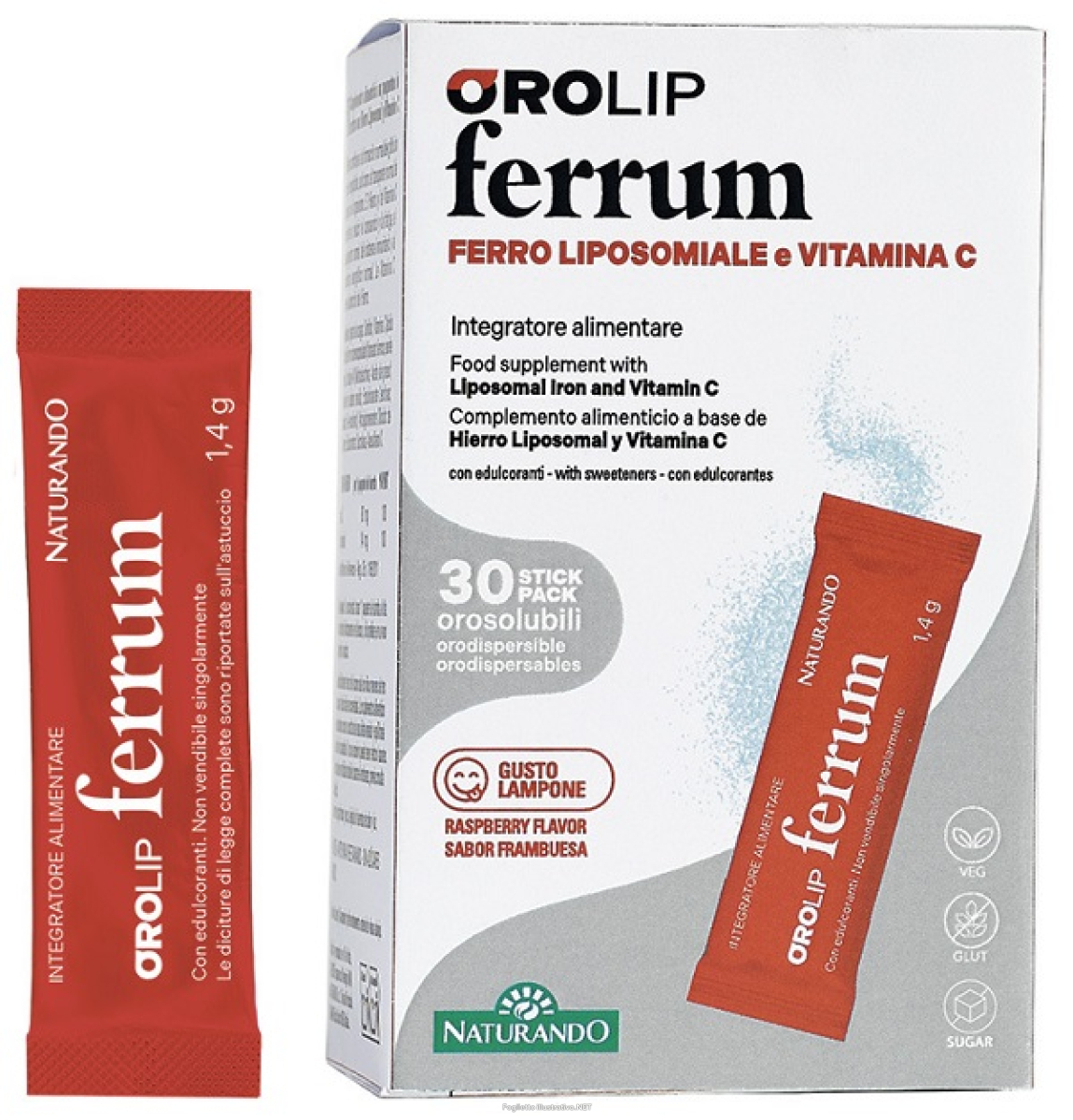 Cerca Offerte di orolip ferrum 30stick pack e acquista online