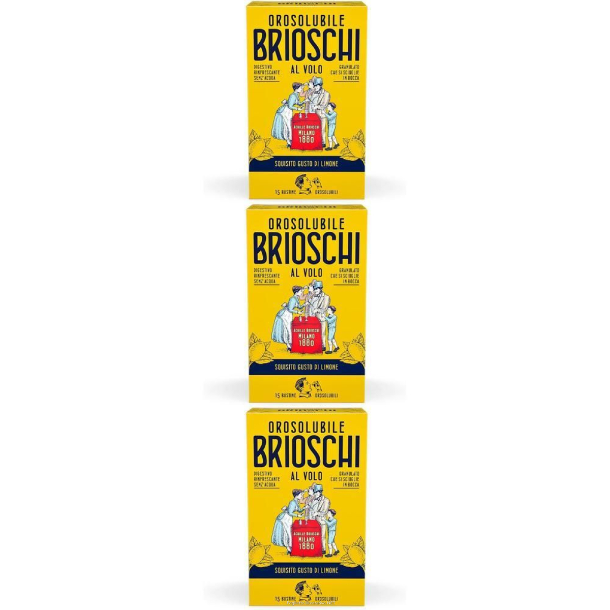 Cerca Offerte di orosolubile brioschi al volo limone - bustine da 15g 3x15 g granuli e acquista online