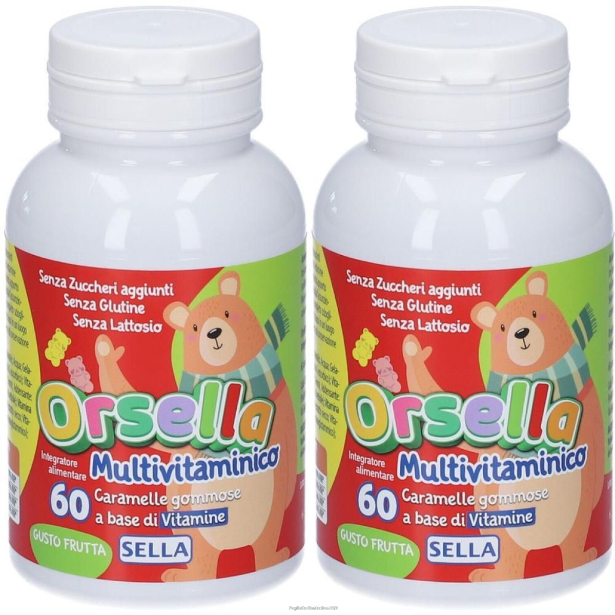 Cerca Offerte di orsella multivitaminico caramelle gommose 2x132 g e acquista online