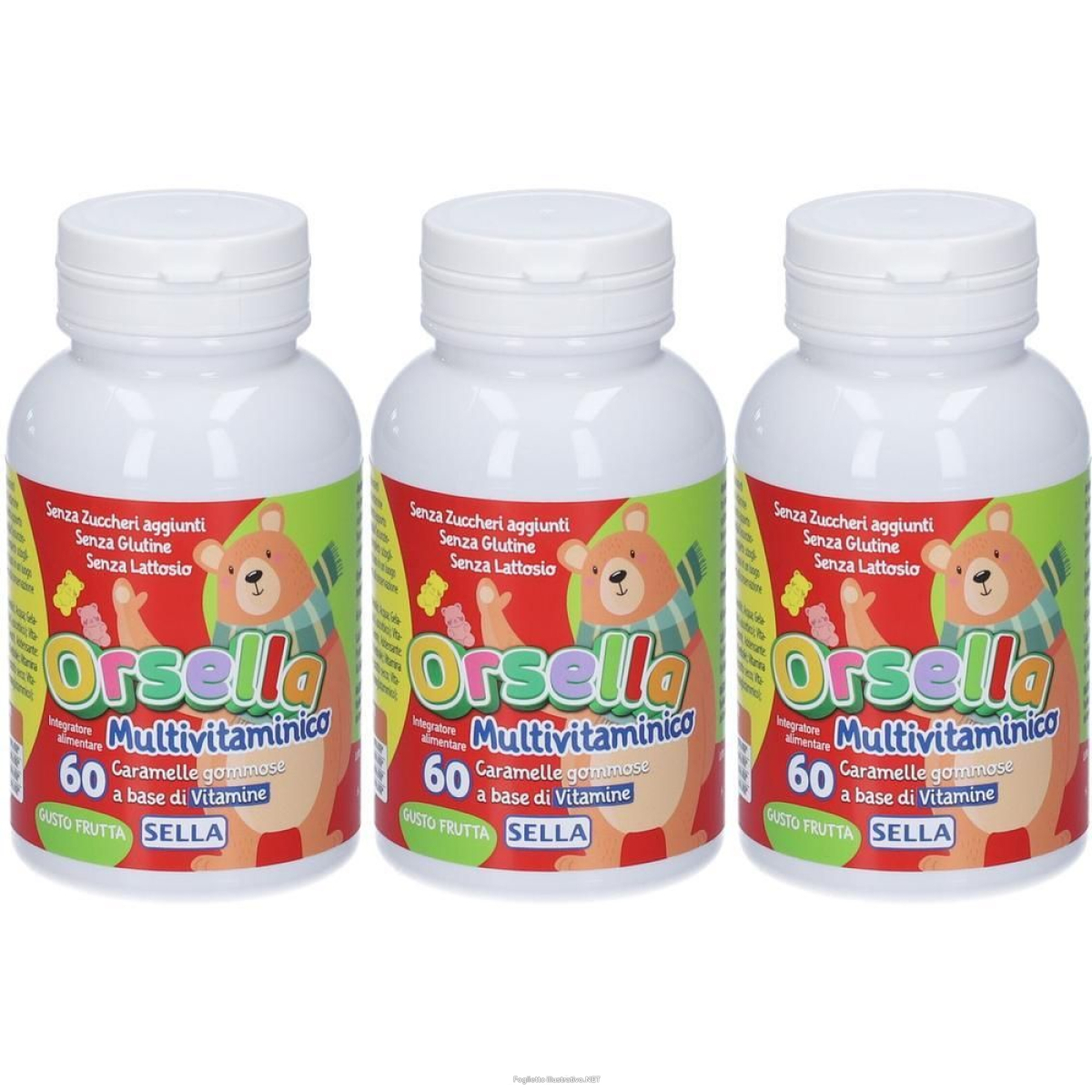 Cerca Offerte di orsella multivitaminico caramelle gommose 3x132 g e acquista online