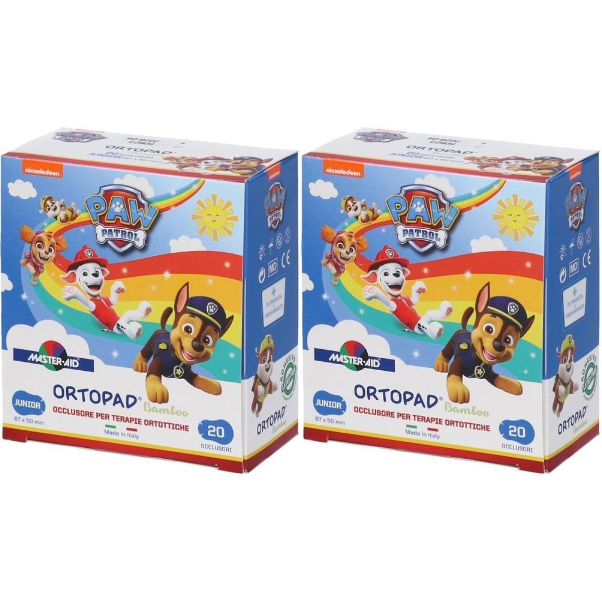 Cerca Offerte di ortopad bamboo paw patrol cerotto occlusore junior 2x20 st e acquista online