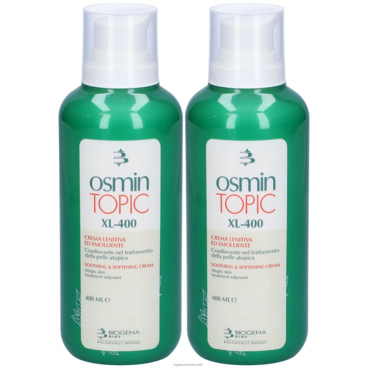 Cerca Offerte di osmin topic xl-400 set da 2 2x400 ml sapone liquido e acquista online
