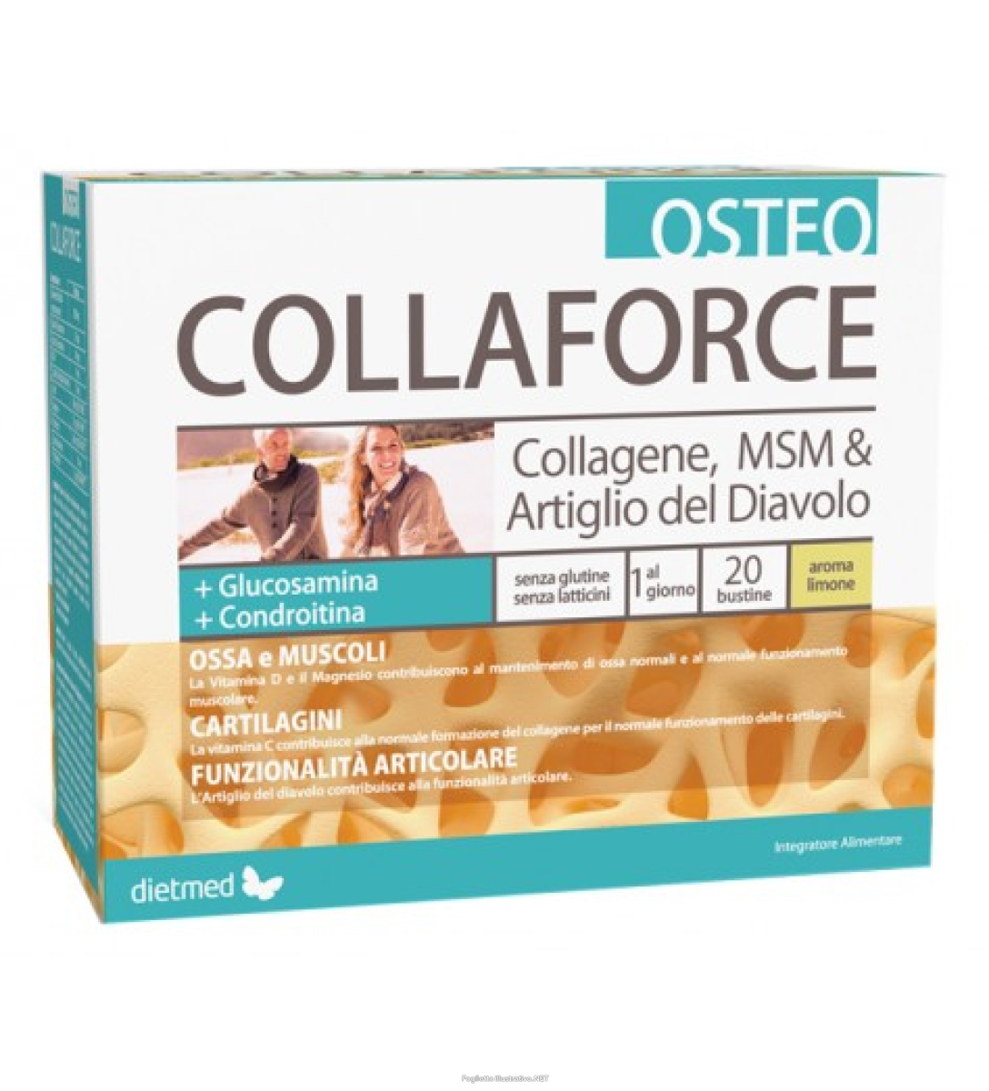 Cerca Offerte di osteo collaforce integratore per la funzionalità articolare 20 bustine aroma limone e acquista online