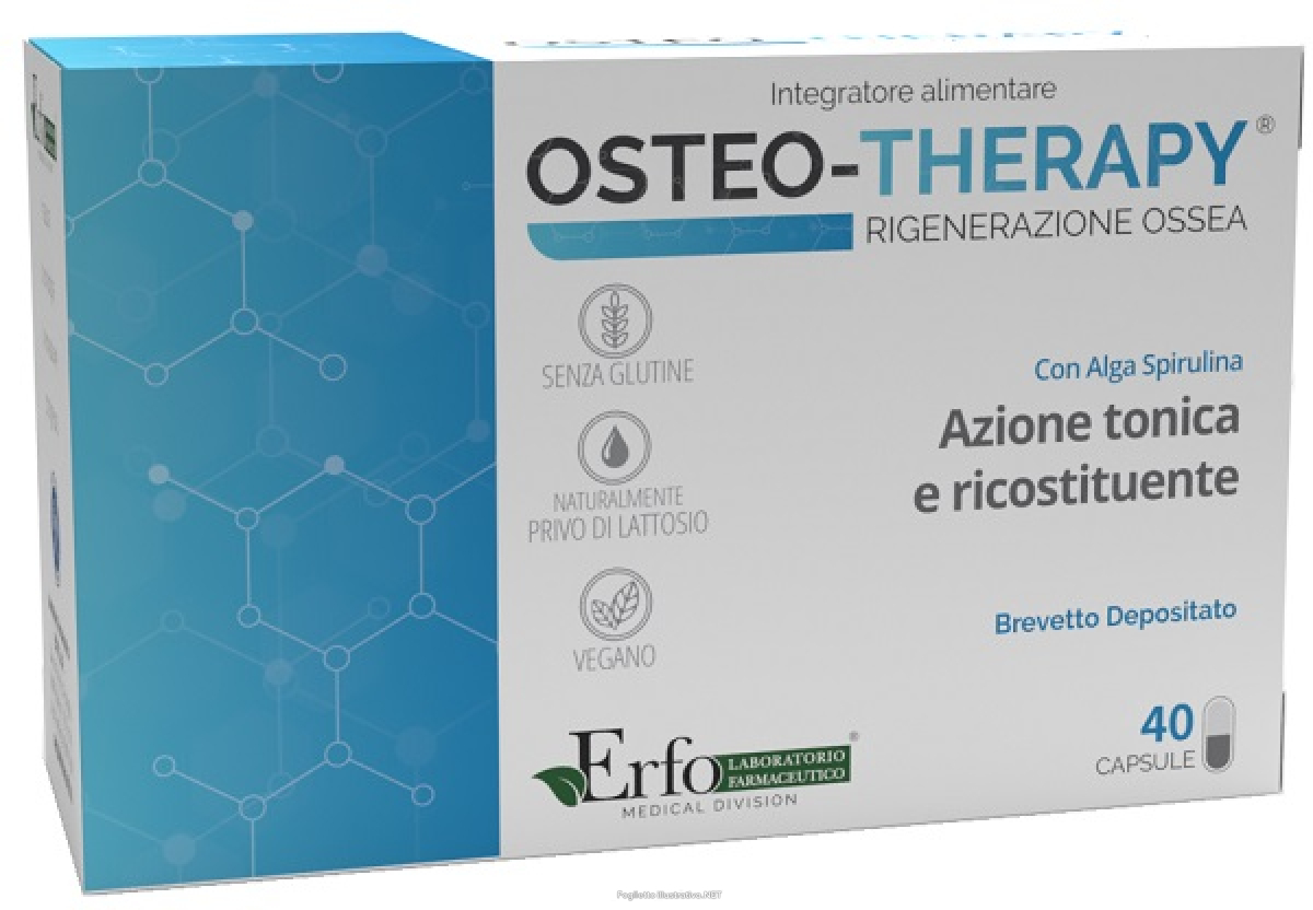 Cerca Offerte di osteo-therapy rigenerazione ossea integratore ad azione tonica e ricostituente 40 capsule e acquista online