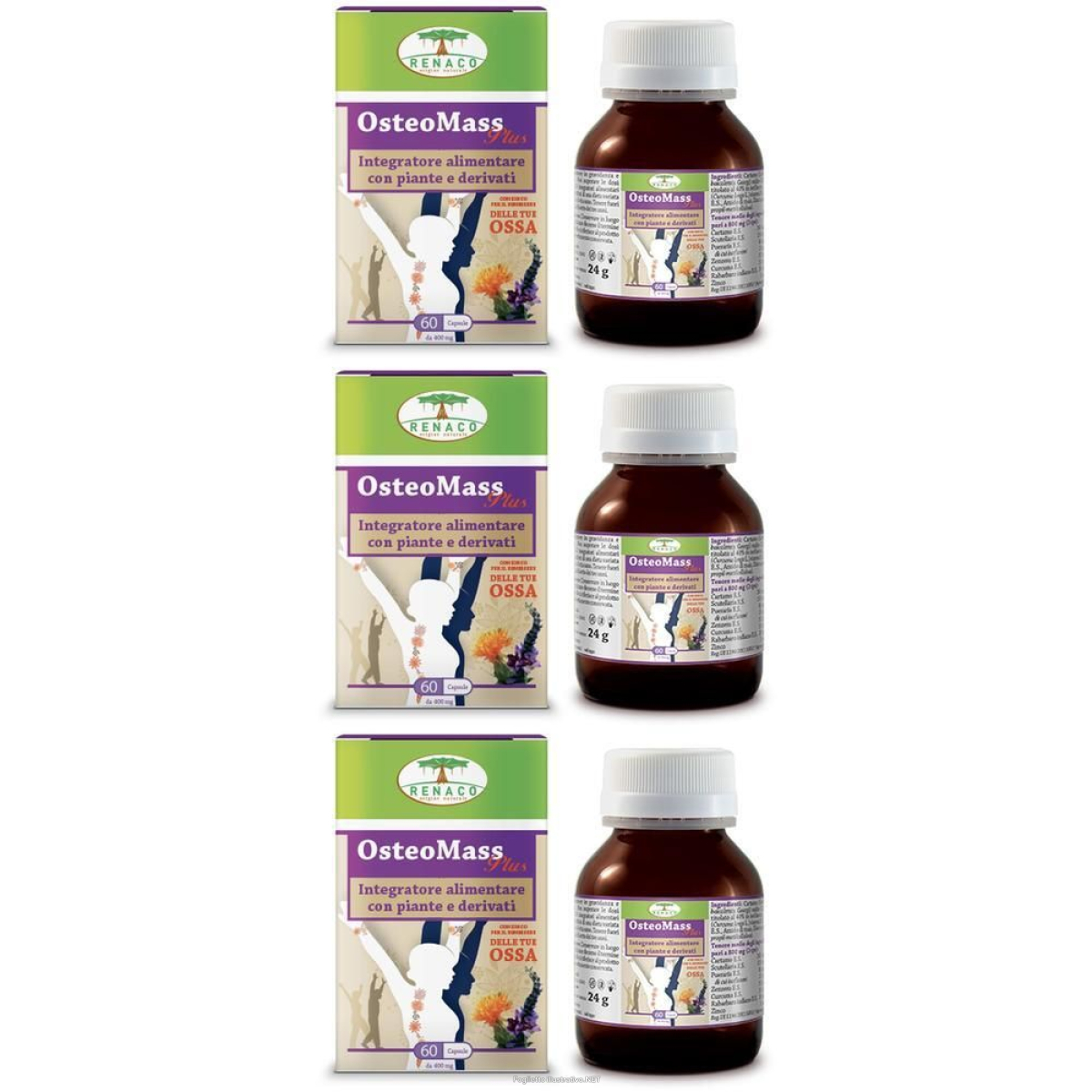 Cerca Offerte di osteomass plus 60 capsule 3x60 pz e acquista online