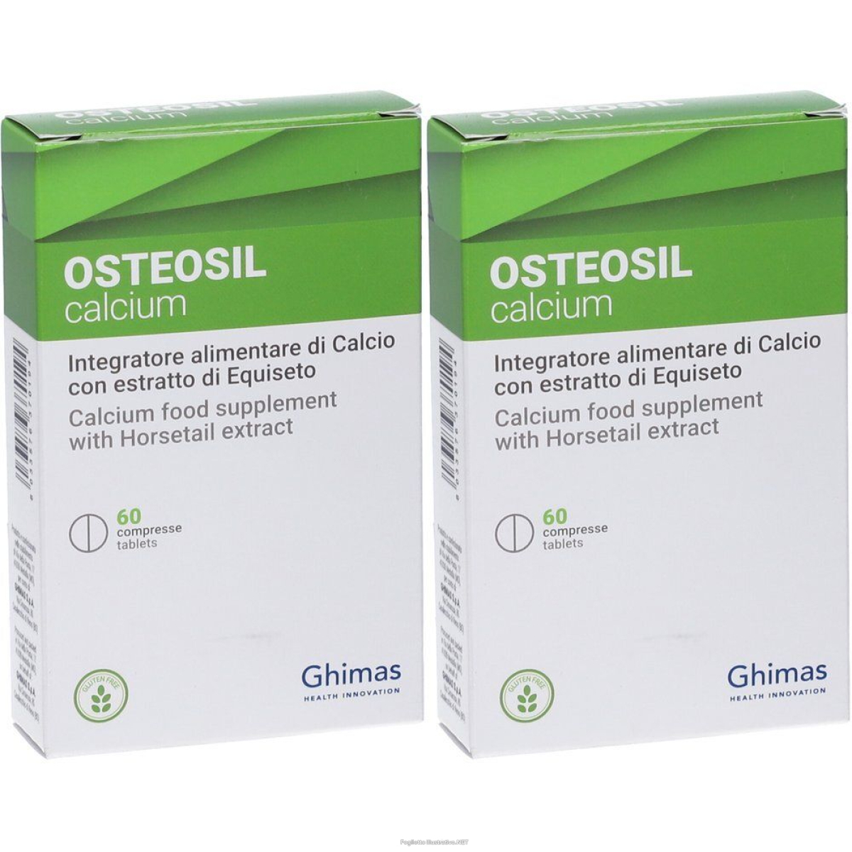 Cerca Offerte di osteosil calcium 60 compresse 2x39 g e acquista online