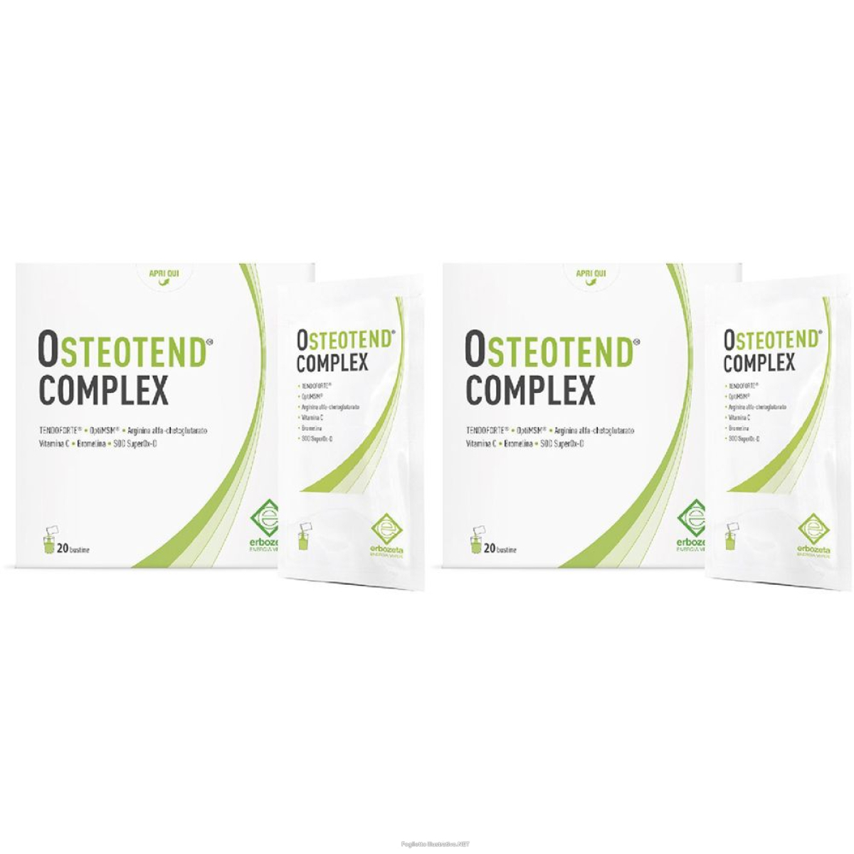 Cerca Offerte di osteotend® complex bustine set da 2 2x194 g granuli e acquista online