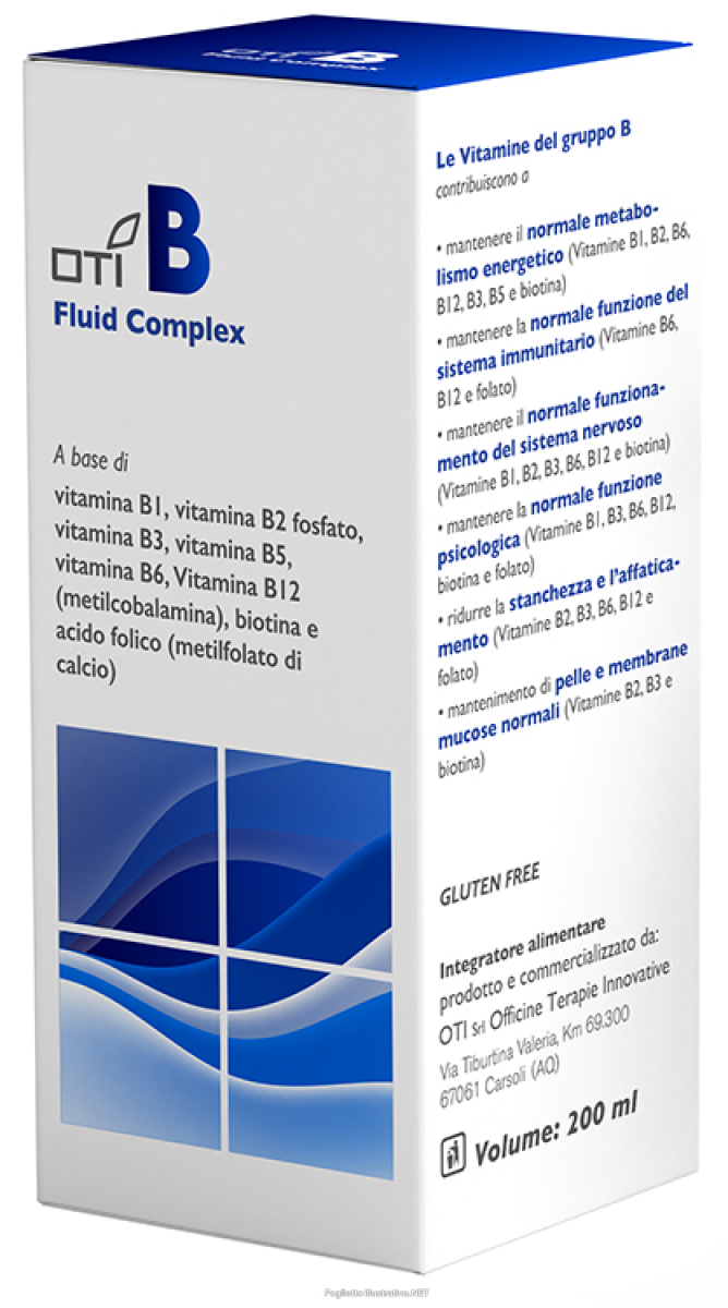 Cerca Offerte di oti b fluid complex 200 ml senza glutine e acquista online