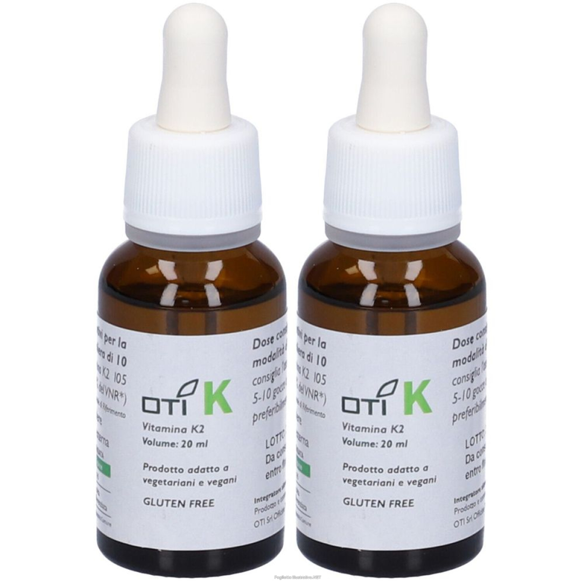 Cerca Offerte di oti k vitamina k2 set da 2 2x20 ml gocce orali e acquista online