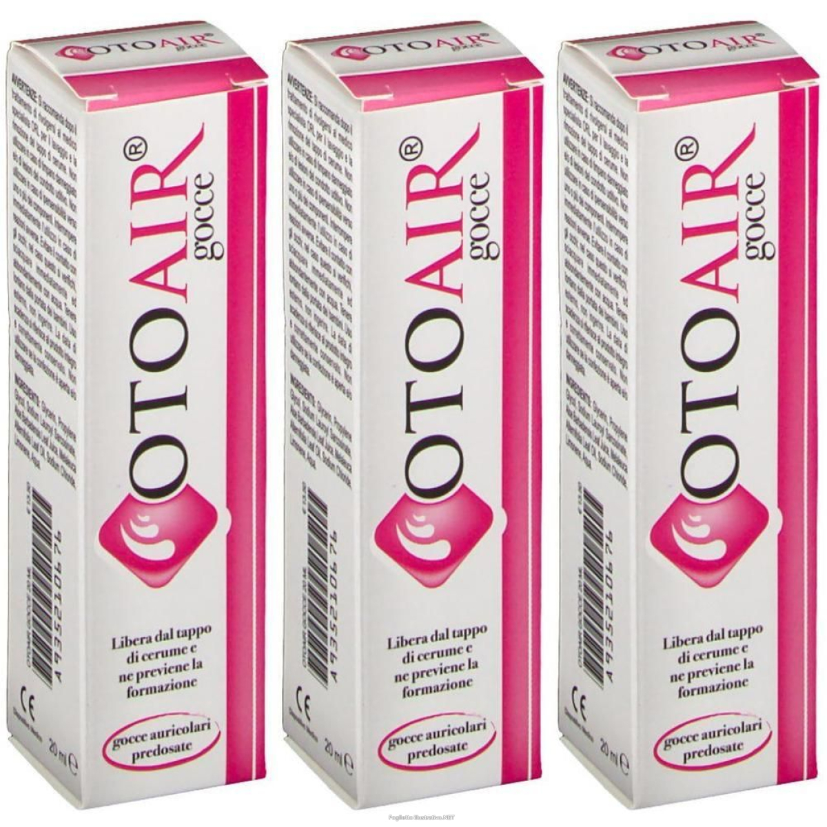 Cerca Offerte di otoair® gocce 3x20 ml gocce auricolari e acquista online