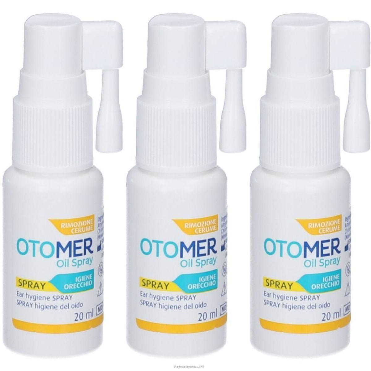Cerca Offerte di otomer oil spray orecchio 3x20 ml e acquista online